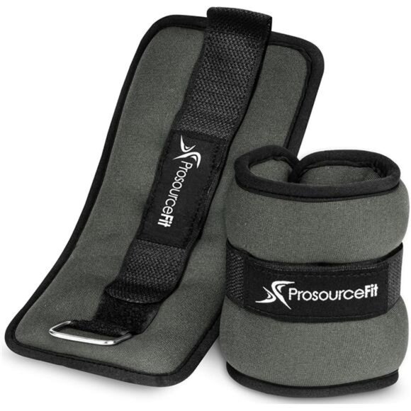 ProsourceFit Ankle/Wrist and Arm/Leg Weights Set of 2, Adjustable Strap 1 lb-5 - Picture 1 of 6